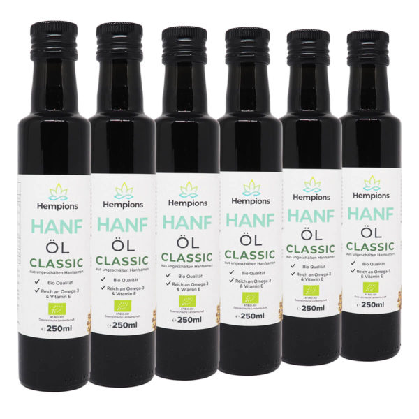 Hanföl Classic 6 x 250ml