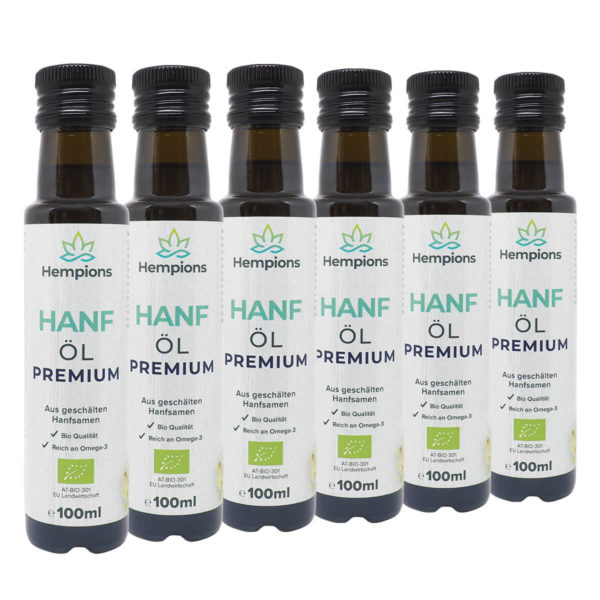 Hanföl Premium 6 x 100ml