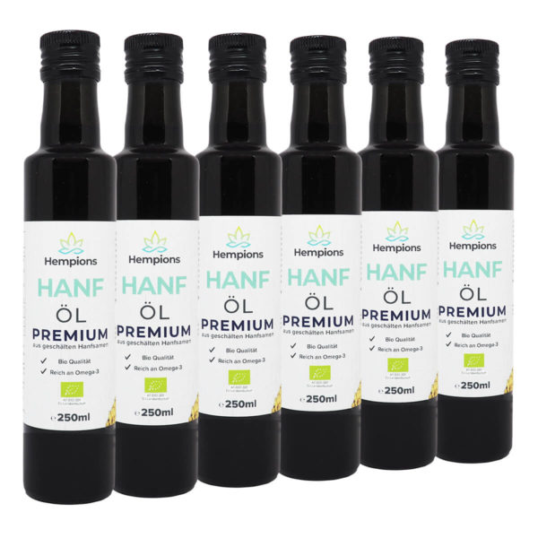 Hanföl Premium 6 x 250ml