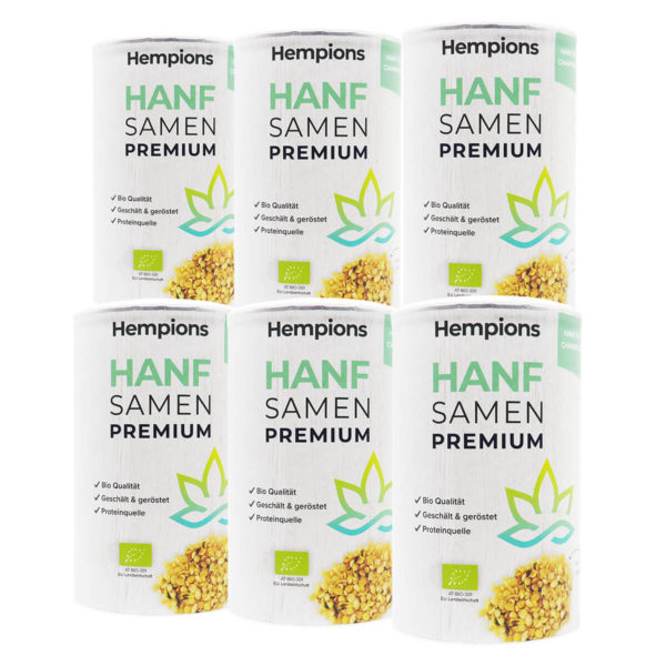 Hanfsamen Premium 6 x 200g