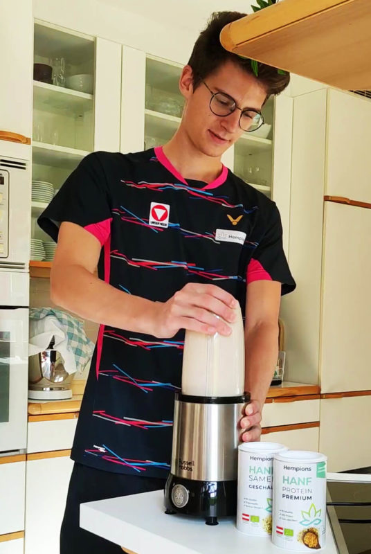 Kilian Meusburger Hanfprotein Shake