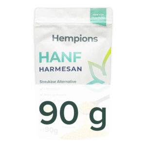 Hanf Harmesan , veganer Parmesan, in 90 g Doypack